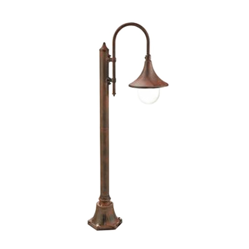 Zaunlatte Straßenbeleuchtung Sovil LAMPARA angriff E27 farbe Rost 938/11