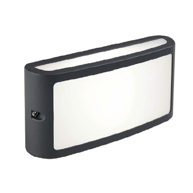 Applique da esterno Sovil SCREEN con LED 10W 4000K Grigio 99500/16