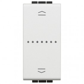 Commande de Volets Connecté Bticino Living-Lumière de couleur Blanc N4027C