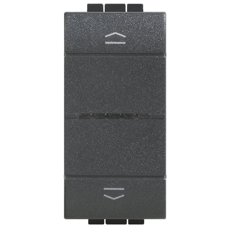 Comando Tapparelle Connesso Bticino Living Light colore Antracite L4027C