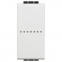 Deviatore Connesso Bticino Living Light colore bianco N4003C