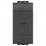 Deviatore Connesso Bticino Living Light colore Antracite L4003C