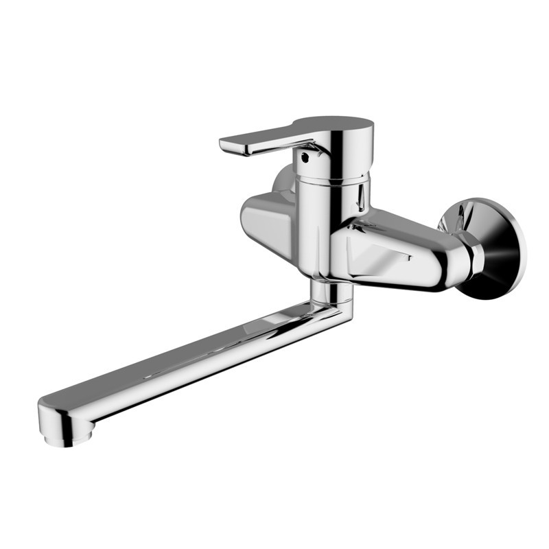 Miscelatore lavello a parete Teorema GOODLIFE Cromato 86500110041