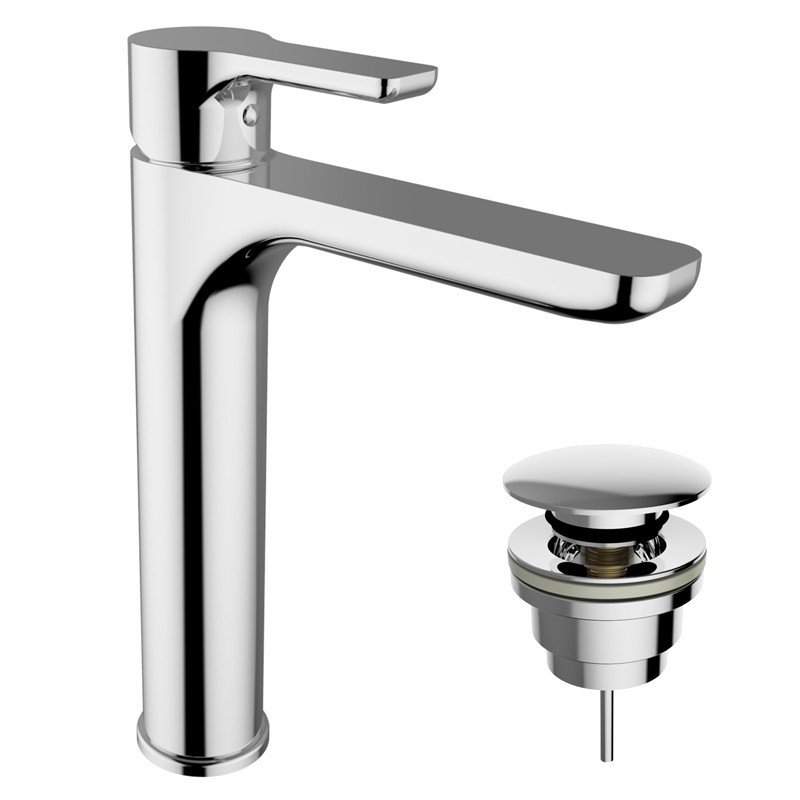 Mélangeur pour Lavabo Teorema GOODLIFE Taille Super Chrome 8637011-001