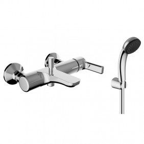 Table de mixage pour la Baignoire, le Théorème de la GOODLIFE avec douche murale 86150110341