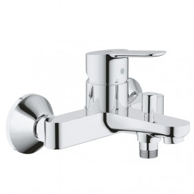 Robinet mélangeur pour Bain et Douche Grohe BAUEDGE mural Chrome 23334000
