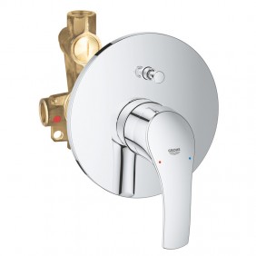 Mischbatterie für Badewanne, Dusche Grohe EUROSMART unterputz Chrom 33305002