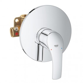 Mélangeur de Douche, Grohe EUROSMART encastré Chrome 33556002