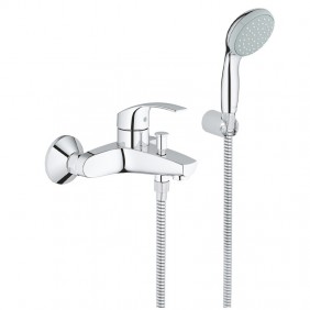 Robinet mélangeur pour Bain et Douche Grohe EUROSMART Chrome 33302002