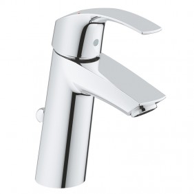 Mischbatterie Wasserhahn für Waschbecken von Grohe EUROSMART Größe M, Verchromt 23322001