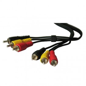 Cavetto audio-video Melchioni 3RCA 3RCA 1,5 metri 149000192