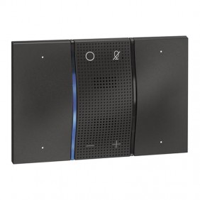 Voice command Amazon Alexa Bticino Living Now Black KG8013