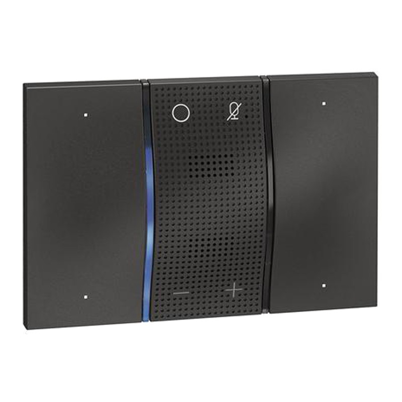 Comando de voz Amazon Alexa Bticino Viviendo Ahora Negro KG8013