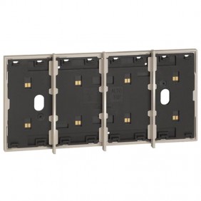 Frame Electrified Bticino Living Now 4 modules Sand KM8104