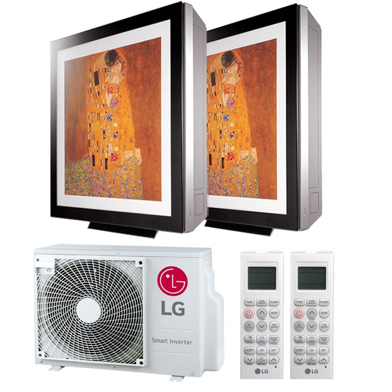 Climatizzatore Dual Split LG ARTCOOL GALLERY 9000+9000BTU WIFI R32 A++/A+