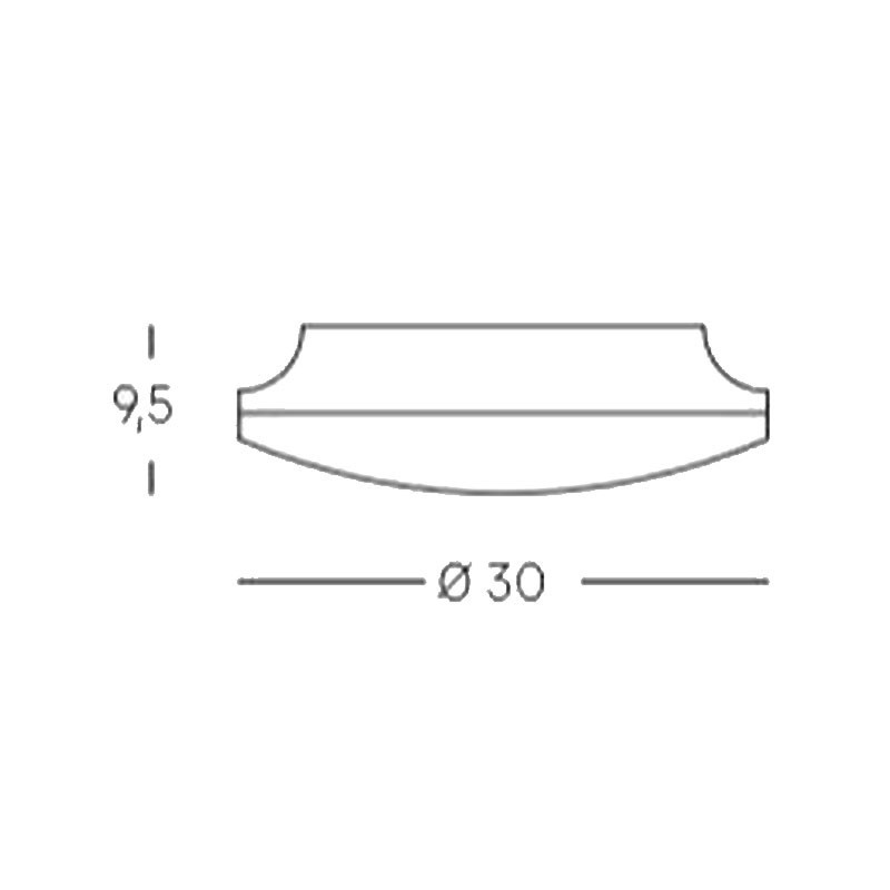 Luz de techo del LED Sovil HILTON 30W 4000K IP65 Blanco 99509/02