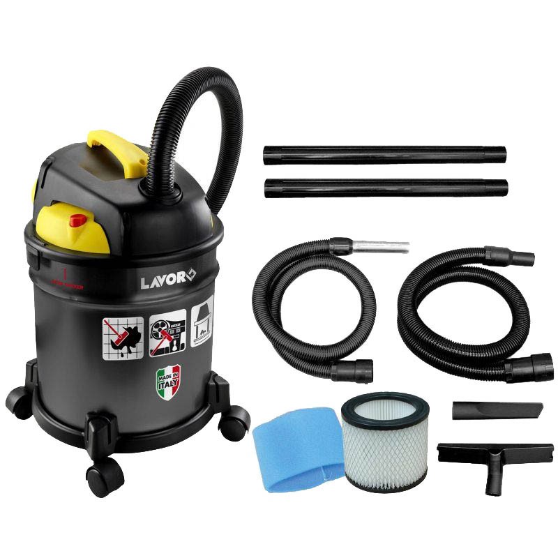 Aspirapolvere Aspiracenere Aspiraliquidi Soffiante Lavor 4 in 1 FREDDY