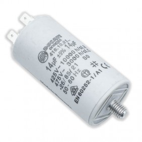 Condensador de Ducati 450V 14 UF con doble Faston Tang 416102164.CU