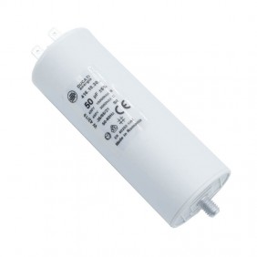 Capacitor Ducati 450V 50 UF with double Faston Tang 416103064.CU