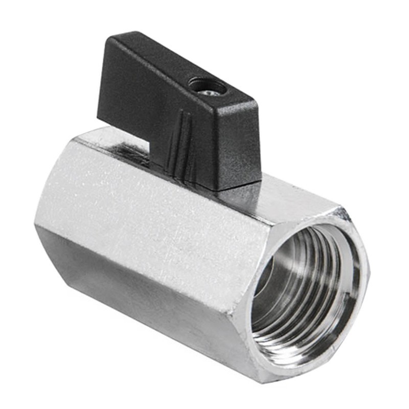 Mini valvola rubinetto a sfera Enolgas Mini Bon FF 3/8 S0330C03