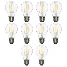 Kit Lampadine a Goccia filamento LED Osram 11W E27 4000K VCA100840CG9