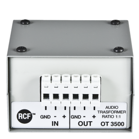 Transformateur RCF pour la diffusion sonore OT...