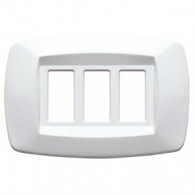 Master Modì para placa Bticino 3 módulos blanco...