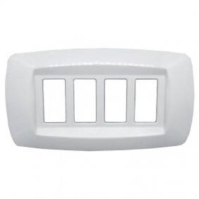 Master Modì para Bticino 4 módulos blanco MD104