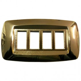 Master Modì pour Bticino 4 modules laiton...