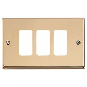Placca Master 3 fori bronzo per supporti master...