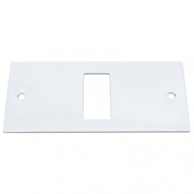 Lacquered white Master insert 1 module to...