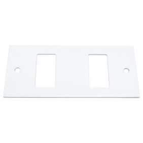 Lacquered white Master insert 2 modules to...