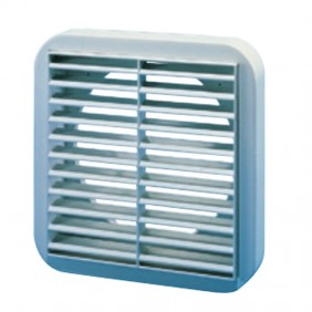 Mfe 150 fixed external Elicent grille with fins for VMC 2GE2005 units