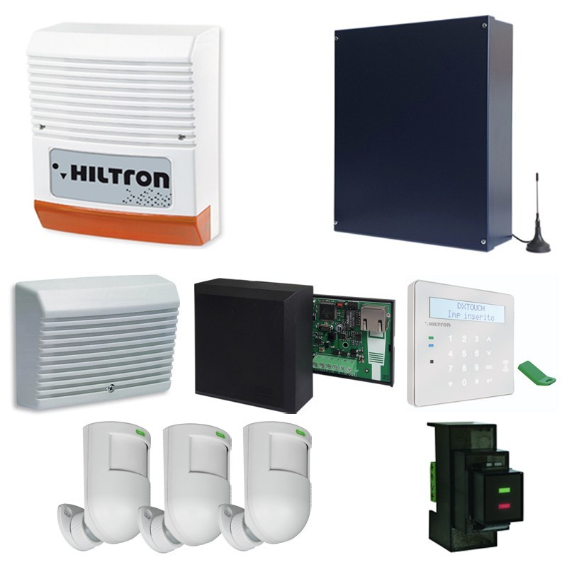 KIT Antifurto Hiltron Antifurto con Centrale POWER8 KITPOWER