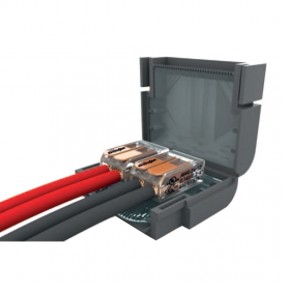 Connessione Cavi Etelec SHELL BOX FLAT 222 IPX8 isolamento in Gel MJBF222