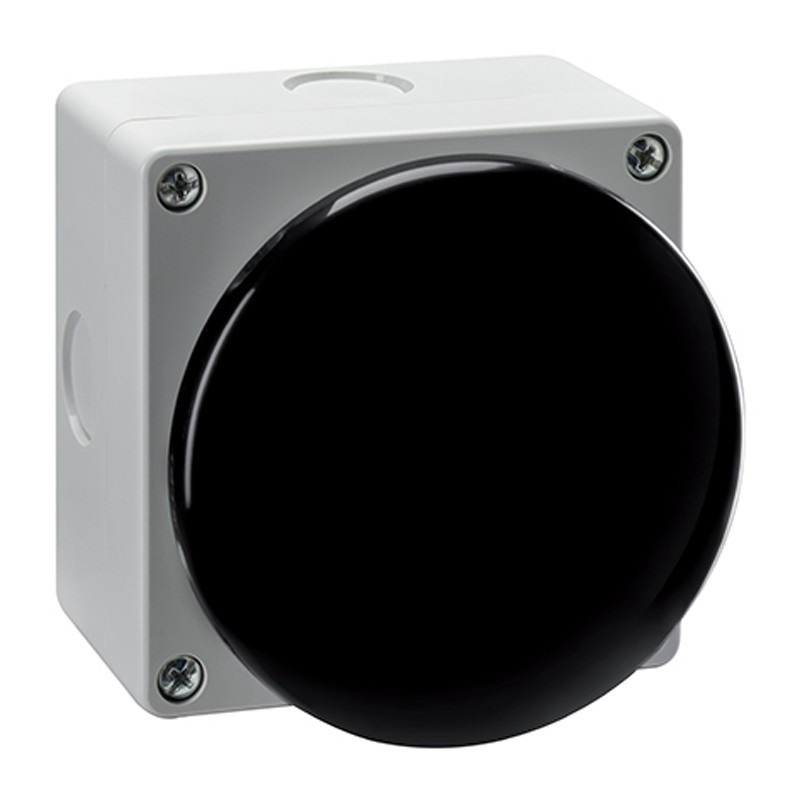 Pulsante a Palmo Lovato Nero Oscillante senza aggancio NA+NC LP9S11B