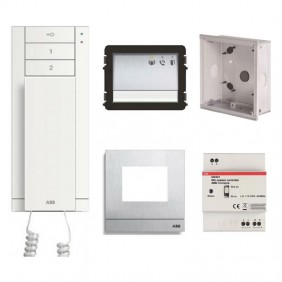 ABB Startkit Audio M20001 WLK101B Single Family Intercom Kit