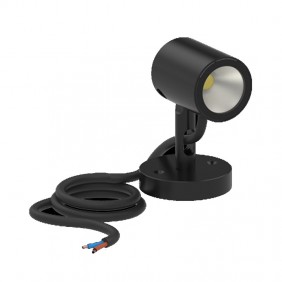Lombardo AGO WALL LED outdoor spotlight 6W 3000K Black LL126005D3