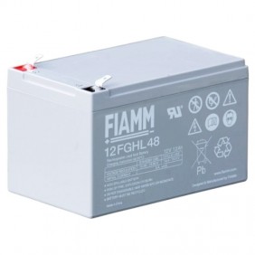 Batería Fiamm 12V 12AH para el UPS 12FGHL48