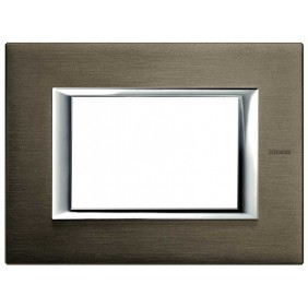 Bticino Axolute Plaque 3 Modules Bronze HA4803BR