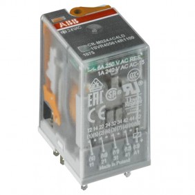 Relé industrial Abb CR-M 230V 4 contactos...