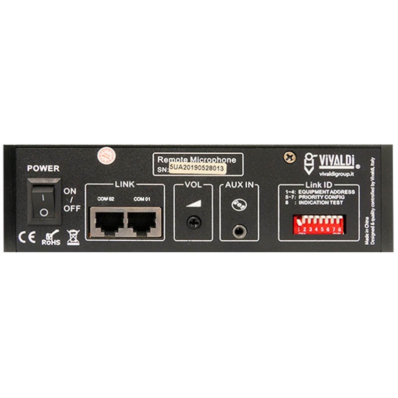 Pied de micro multizone Vivaldi ULISSE BM6