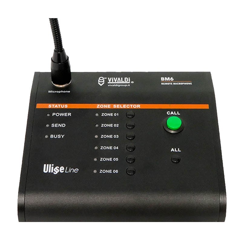 Base microfonica multizona Vivaldi ULISSE BM6
