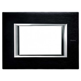 Bticino Axolute Plate 3 Modules Anthracite...
