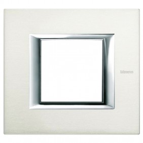 Bticino Axolute Plate 2 Modules Brushed...