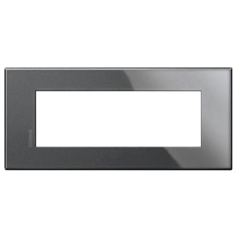 Placa Bticino Axolute Air 6 módulos antracita HW4806HS