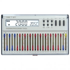 Cronotermostato a cursori BPT TH/124 elettronico giornaliero 69403510