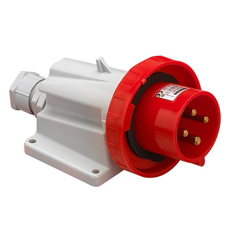 Prise murale fixe CEE Gewiss 90 degrés 3X32A T 400V GW60441