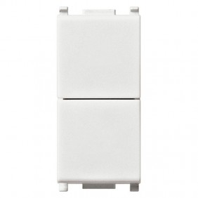 Double Independent Vimar Plana Button NO NO 10A 14066
