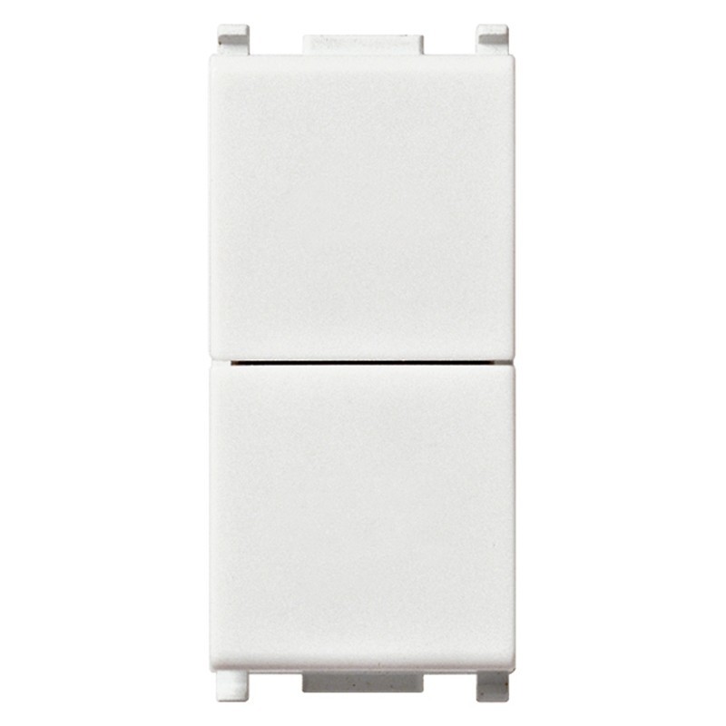 Double Independent Vimar Plana Button NO NO 10A 14066